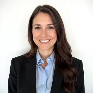 Black Blazer with White Studio