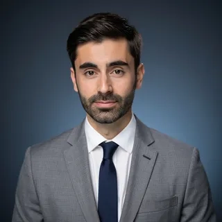 Light Suit with Blue Gradient