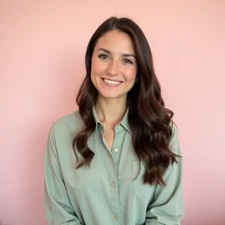 Silk Blouse with Blush Pink Studio