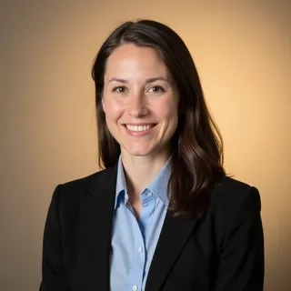 Black Blazer with Beige Gradient